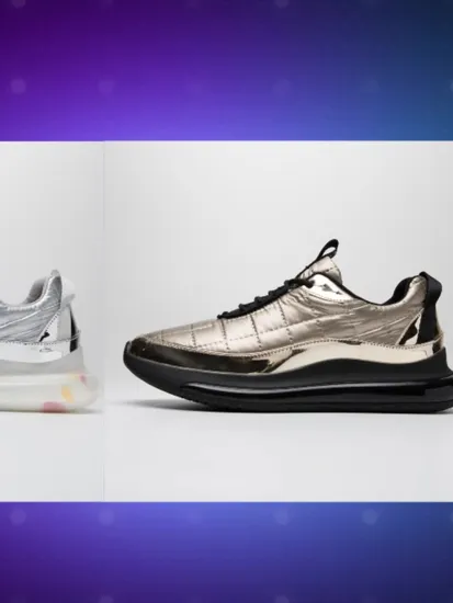 Zapatos de color de moda para mujer Zapatillas de deporte casuales clásicas
